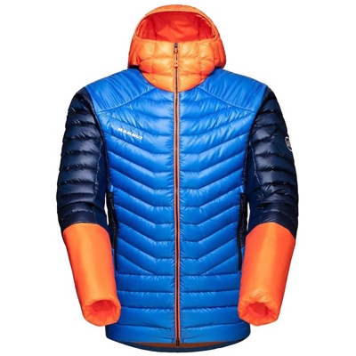 Mammut Eigerjoch Advanced Insulation Hooded Jacket Homme Bleu