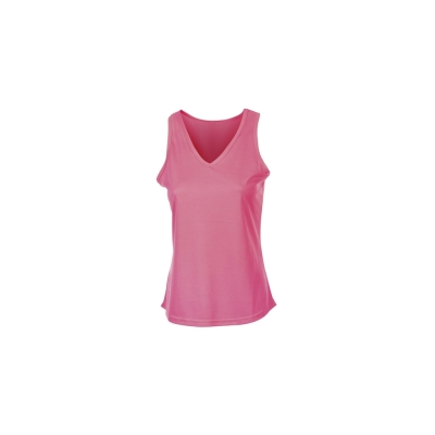 Pen Duick Débardeur Respirant Col En V Femme Rose