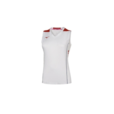 Mizuno Hex Rect NS Shirt Homme Blanc