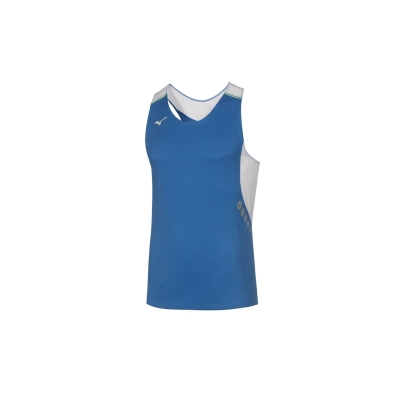 Mizuno Premium Jpn Singlet Homme Bleu
