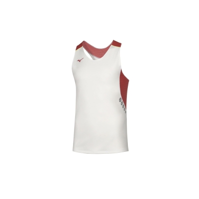 Mizuno Premium Jpn Singlet Homme Blanc