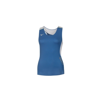 Mizuno Premium Jpn Singlet W Femme Bleu foncé