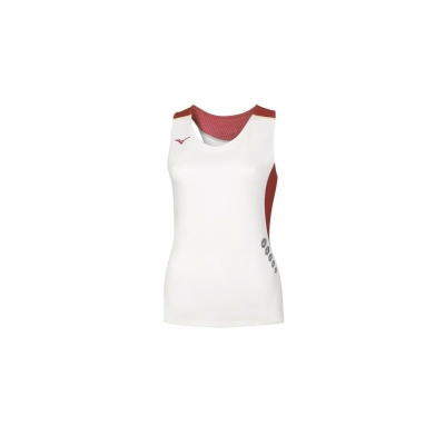 Mizuno Premium Jpn Singlet W Femme Blanc