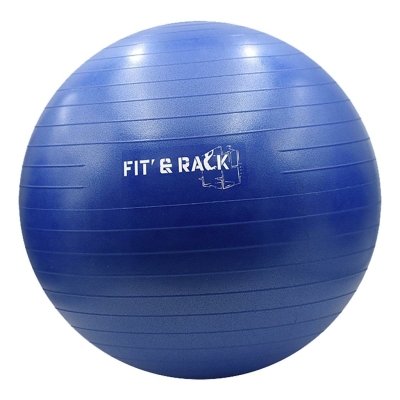 Fit&rack GYMBALL 65CM - BLEU 