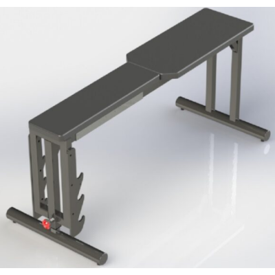 L+K Banc Rowing Aviron With Bar Support - Power 