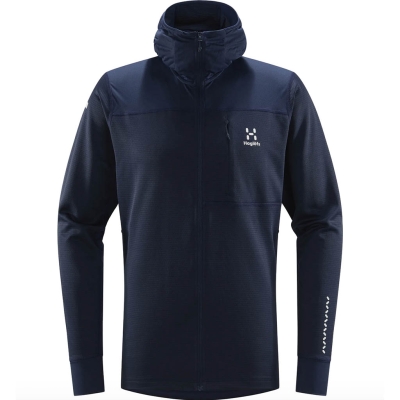 Haglofs L.I.M Mid Multi Hood Homme Bleu marine