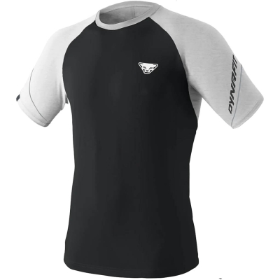 Dynafit Alpine Pro Short Sleeve Shirt Homme Blanc et noir
