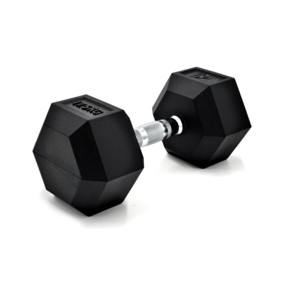 Fit&rack HALTÈRE HEXAGONALE 17.5 KG Noir
