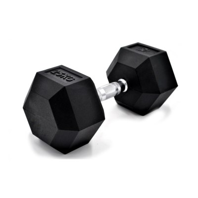 Fit&rack HALTÈRE HEXAGONALE 25 KG Noir