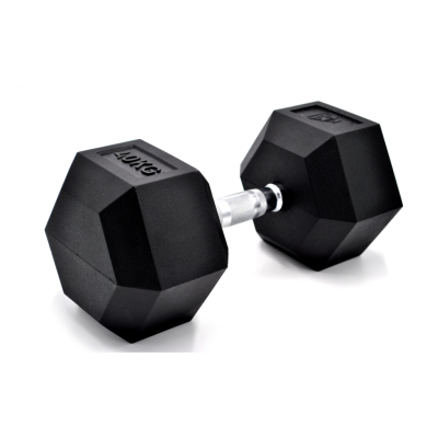 Fit&rack HALTÈRE HEXAGONALE 37.5 KG Noir