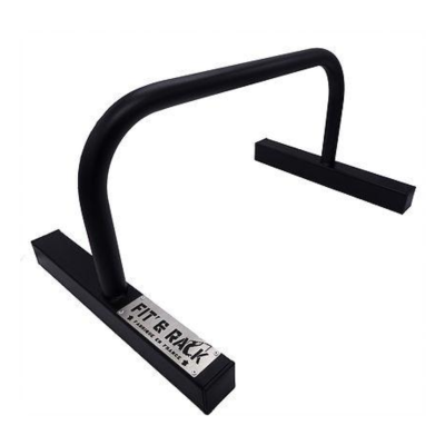 Fit&rack PARALLETTES GYMNASTIQUE - STATION STREET WORKOUT (VENDU PAR PAIRE) Noir