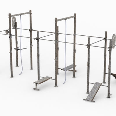 Fit&rack CAGE DE CROSSFIT ACCESSOIRISEE 15 PERS. 