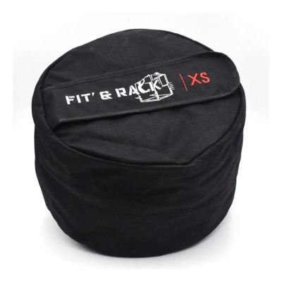 Fit&rack SANDBAG - SAC LESTÉ ROND XS À L (XS - 25 KG - 19 CM) Noir