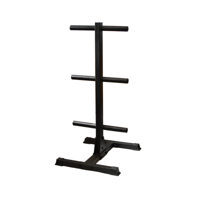 Fit&rack STOCKAGE EN ÉPI DE POIDS DE MUSCULATION (Ø 50 MM) Noir