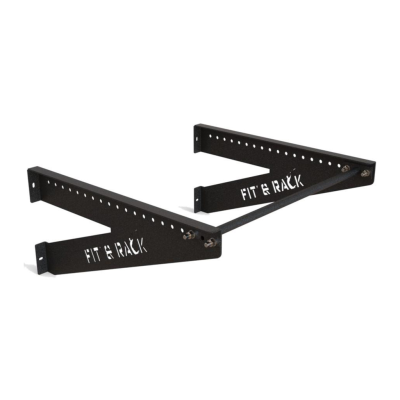 Fit&rack BARRE DE TRACTION MURALE (NOIRE - NOIRE GRAIN MOYEN) Noir