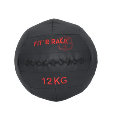 Fit&rack WALL BALL - WOD (12 KG) Noir