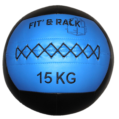 Fit&rack WALL BALL - COMPÉTITION (15 KG) Noir