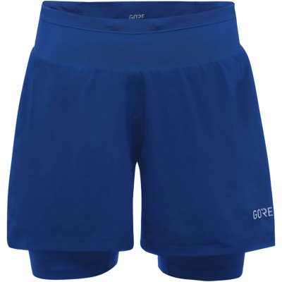 Gore Wear R5 2in1 Short Femme Bleu