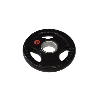 Fit&rack POIDS OLYMPIQUE AVEC POIGNEES - MUSCULATION 2.5 KG 