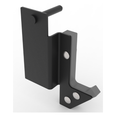 Fit&rack SUPPORT DE BARRE 2.0 (NOIRE GRAIN FIN) (VENDU À L'UNITÉ) Noir