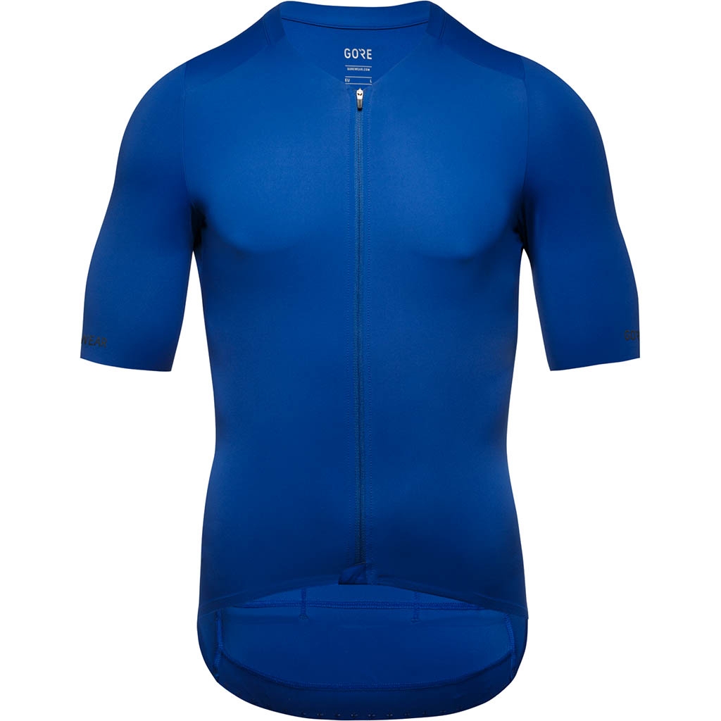 GoreWear distance scrub bleu Maillot velo de route pour homme Lepape Pro