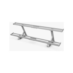 Two Tier XF Dumbbell Rack - Silver