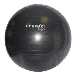 Fit&rack GymBall 75cm - Noir