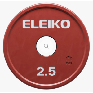 Eleiko Eleiko IWF Change Plate - 2.5 kg RC 