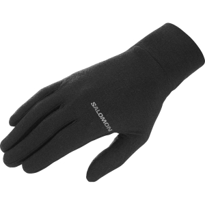 Salomon Mountain Wool Base Glove Noir