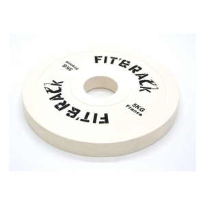 Fit&rack POIDS ADDITIONNEL 5KG COMPETITION (BLANC) 
