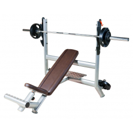 Incline Bench With Leg Support - E
